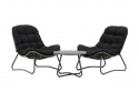 Loungesett \'Siro\' - Svart
