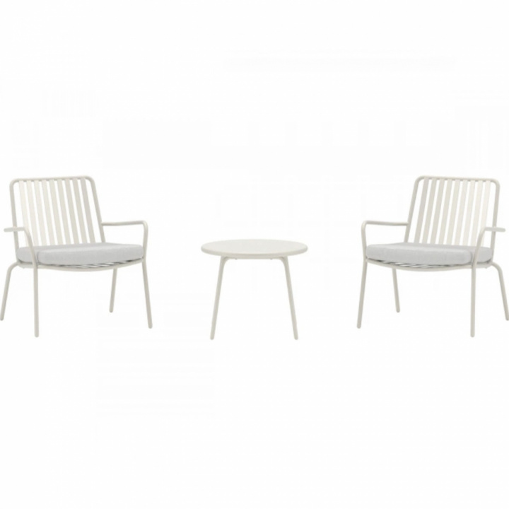 Loungesett \'Mykonos\' - Beige i gruppen Møbler / Utendørsmøbler / Utendørs Lenestoler hos Reforma (9878-222)