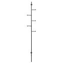 Kleshenger \'lysdal\' 24cm - Svart