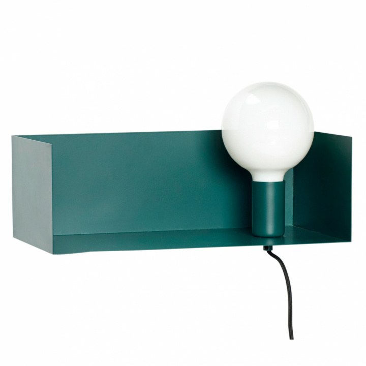 Vegglampe Hylle - Grönn - Hubsch