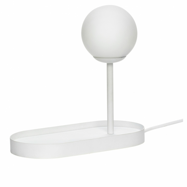 Bordlampe 'Skuff' - Hvit