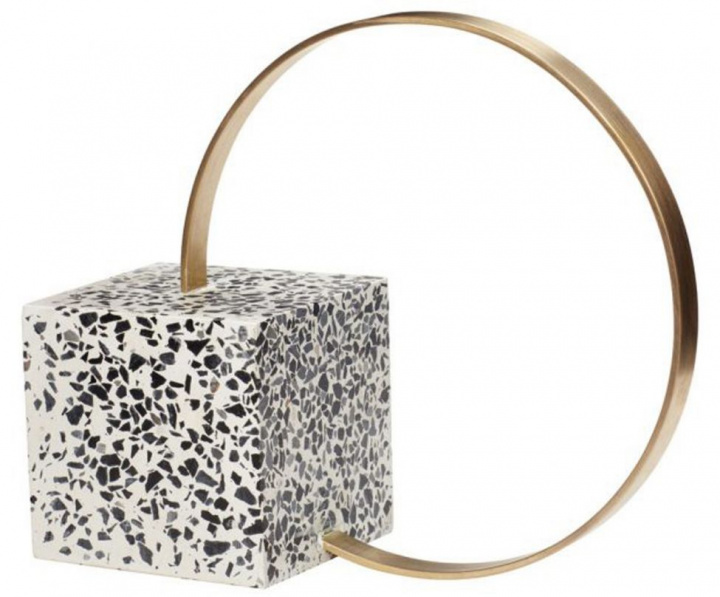 Bokstötte 'Terasso' - Messing