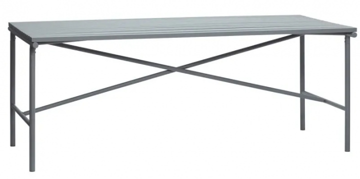 Bord \'Villa\' L - Grå i gruppen Møbler / Utendørsmøbler / Hagebord hos Reforma (990943)