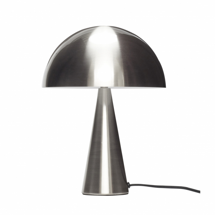 Bordlampe 33 cm - Metall / nikkel