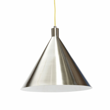 Lampe - Metall/Lys gul
