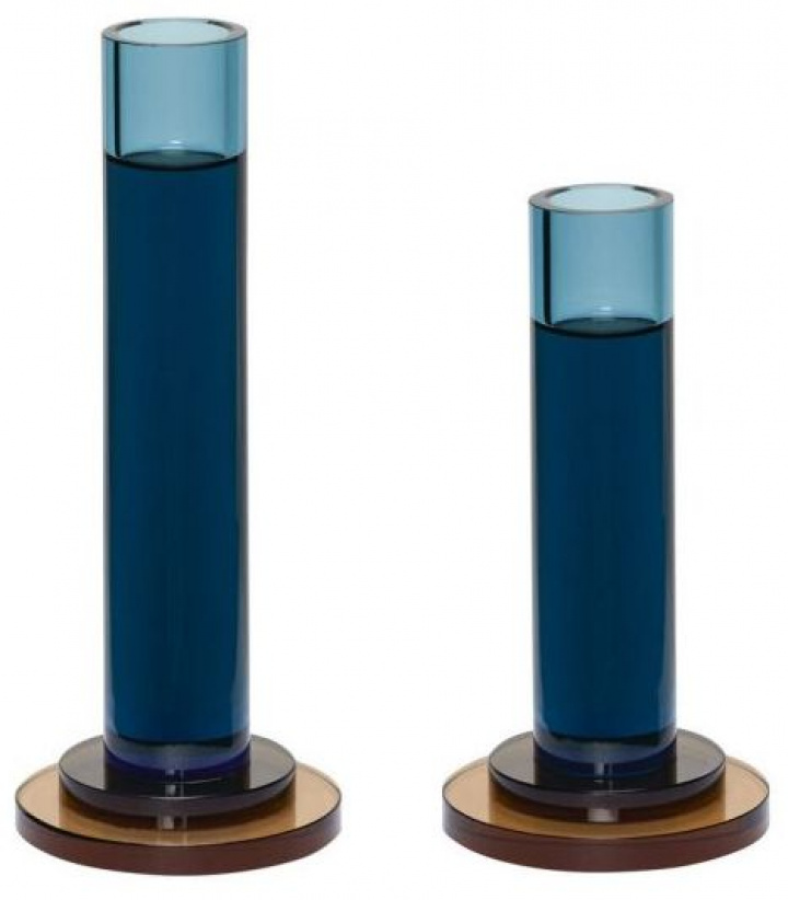 Candlesticks 'Comet' - Blå