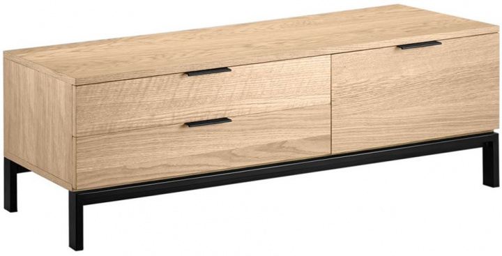 TV-benk 'Grant' - Eik/Jern