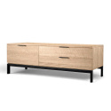TV-benk \'Grant\' - Eik/Jern