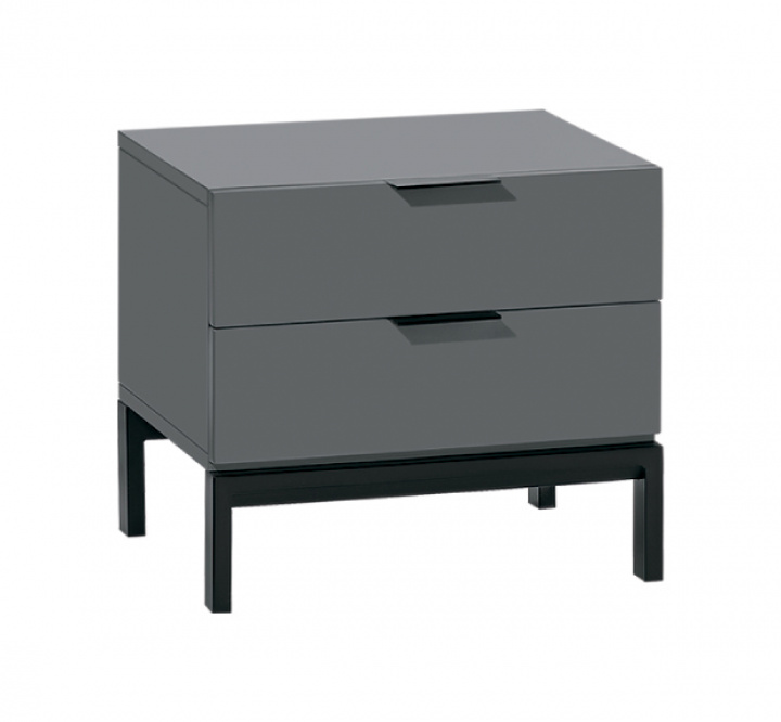 Nattbord \'Sendai\' - Grå 50x40 i gruppen SALG / Møbler / Hyller og oppbevaring hos Reforma (9976-Grey)