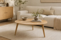 Salongbord \'Nagano\' 80x80cm - Naturlig