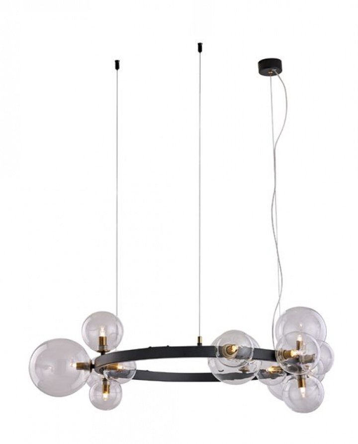 Taklampe `Krona´- Messing / Glass M