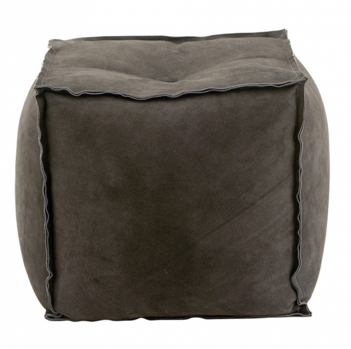 Sittpuff suede - Grå - House Doctor