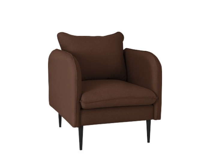 Lenestol \'Posh\'- Brun / Svart i gruppen Møbler / Sittemøbler / Lenestoler hos Reforma (AC070POSH-ET2702)