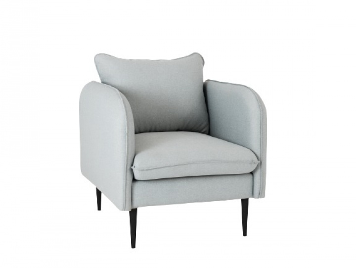 Lenestol \'Posh\'- Platina grå / Svart i gruppen Møbler / Sittemøbler / Lenestoler hos Reforma (AC070POSH-ET9002)