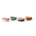 4-pk Bowls \'70s\'- Multi