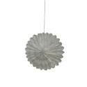Adventsstjerne \'Lotus\' 60cm - Hvit