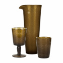 Vin glass Matilda - Brun