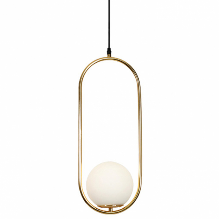 Taklampe 'Sheen' M - Messing