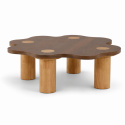 Salongbord \'Livora\' 107x98cm - Valnøtt