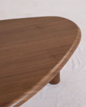 Salongbord \'Uovo\' 116,5x73cm - Valnøtt