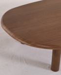 Salongbord \'Uovo\' 116,5x73cm - Valnøtt