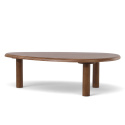 Salongbord \'Uovo\' 116,5x73cm - Valnøtt
