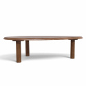 Salongbord \'Uovo\' 116,5x73cm - Valnøtt