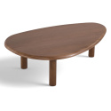 Salongbord \'Uovo\' 116,5x73cm - Valnøtt