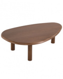 Salongbord \'Uovo\' 116,5x73cm - Valnøtt