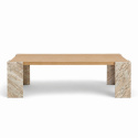 Salongbord \'Monte\' 115x75cm - Natur