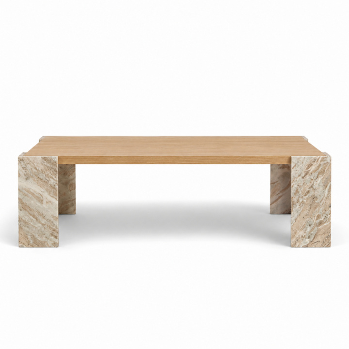 Salongbord \'Monte\' 115x75cm - Natur i gruppen Møbler / Bord / Sofabord hos Reforma (BCT-M115-oak)