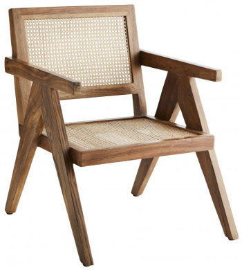 Stol \'Lounge Chair Rattan\' - Nature