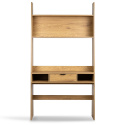 Skrivebord \'Berkley\'- Eik/Svart