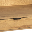 Skrivebord \'Berkley\'- Eik/Svart