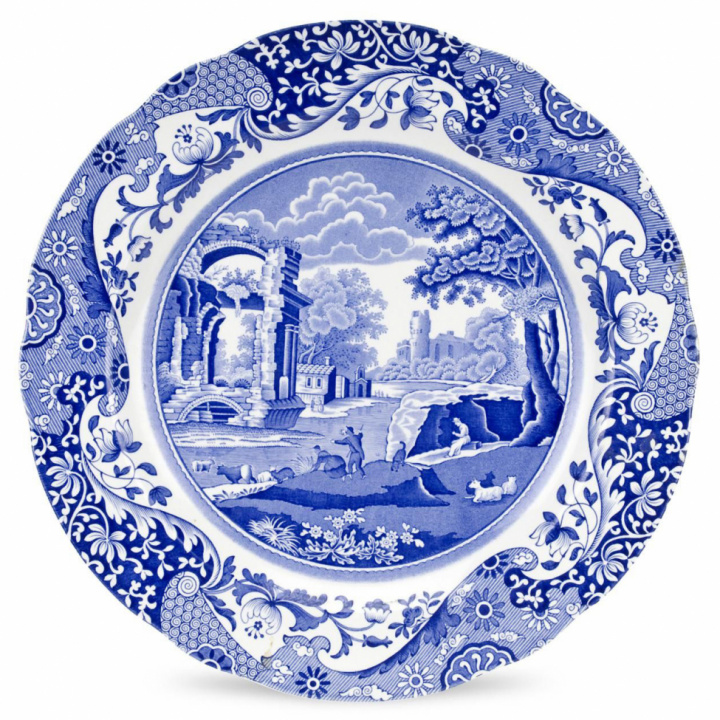 Plate - Multi / Blue i gruppen Interiør / Innstilling og servering / Tallerkener og Tallerkener hos Reforma (BLI0281)