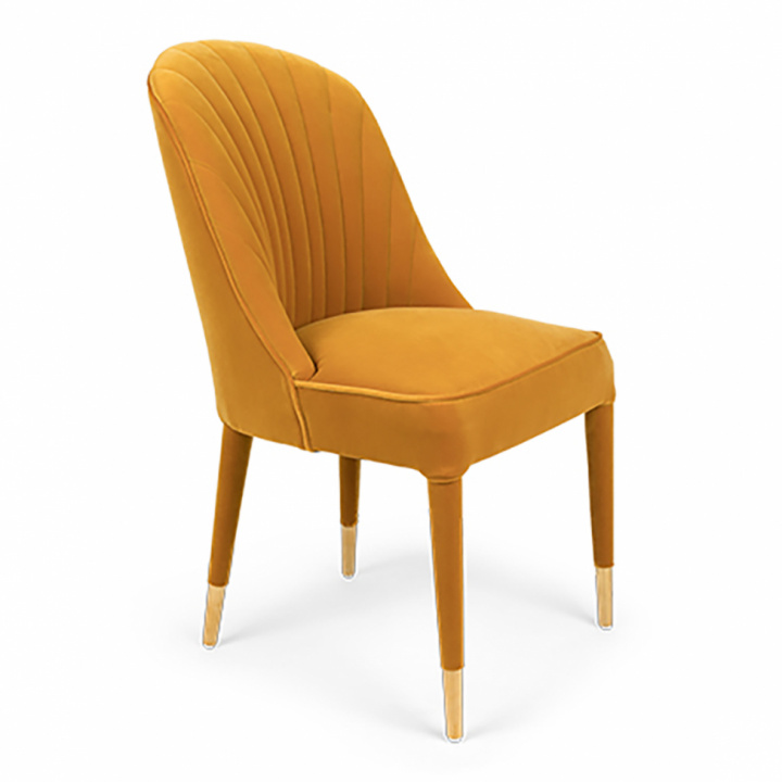 Stol 'Gi meg mer' - Gul