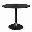 Spisebord \'Hypnotising\' Rundt 92cm - Svart 