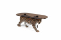 Salongbord \'Dope as hell\' - Leopard