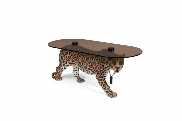 Salongbord 'Dope as hell' - Leopard