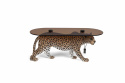 Salongbord \'Dope as hell\' - Leopard