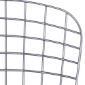 Stol \'Bertoia\' - Sölv/Grå