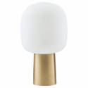 Bordslampa \'Note\' - Hvit / Messing