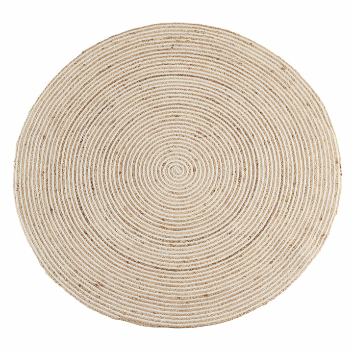 Rundmatte - Jute 150Ø S i gruppen Interiør / Tepper hos Reforma (CJ-JB-8695WH)