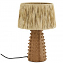 Bordlampe \'Raffia\' - Terracotta