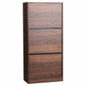 Bokhylle \'Colin\' 60x129 - Valnött/Svart