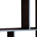 Bokhylle \'Colin\' 60x210 - Valnött/Svart