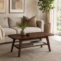 Salongbord \'Créme\'- Walnut