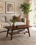 Salongbord \'Créme\'- Walnut