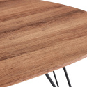 Salongbord \'Twin\' x2 - Naturlig/Svart