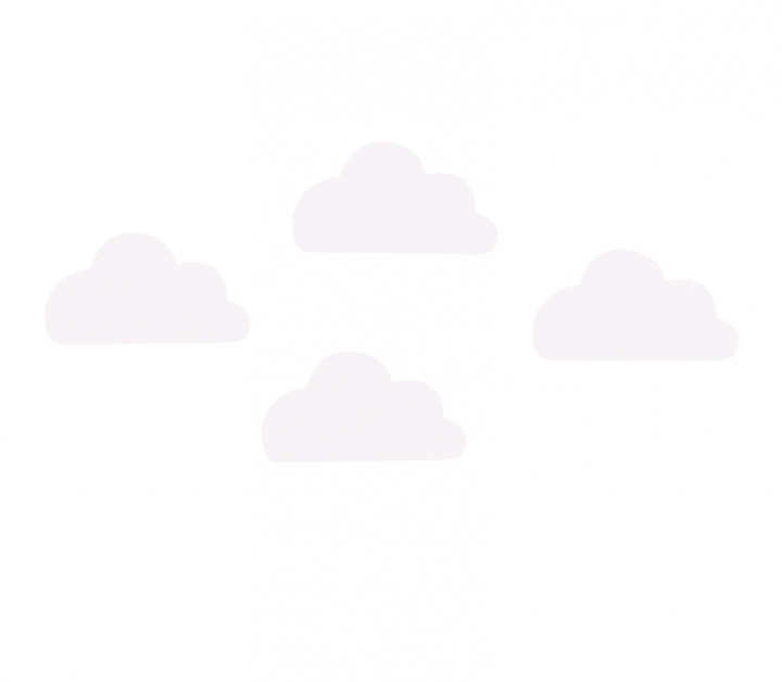 Vx{2030}ggdekor - Vita Moln 30 st i gruppen hos Reforma (Cloud-white-31)